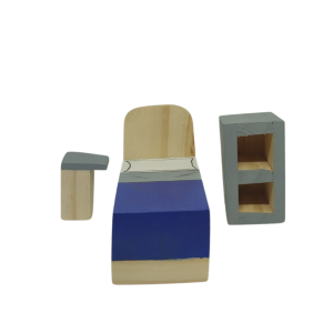 SET HABITACIÓN INDIVIDUAL MINIATURA