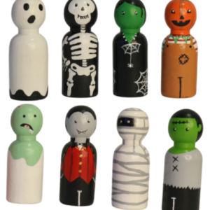 Kit de Pegdolls de Halloween